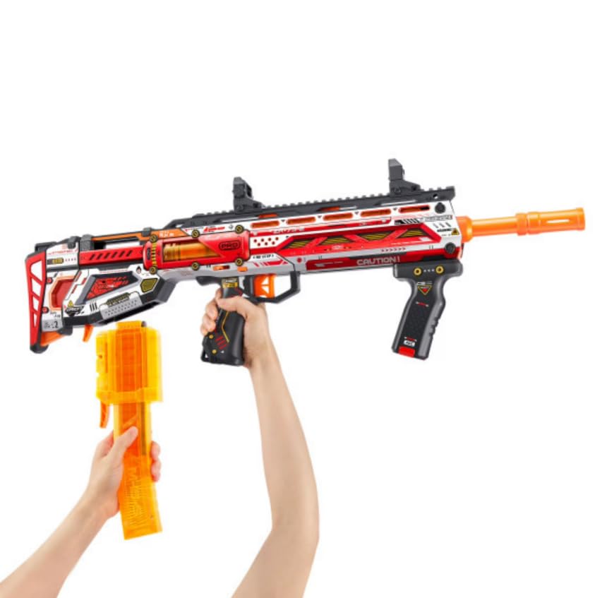 XSHOT Skins Pro Twin Clip Pack by ZURU - 2 High Capacity Dart Clips (20 Dart Each) - Compatible with XSHOT Pro Longshot Blaster - Includes Half & Full