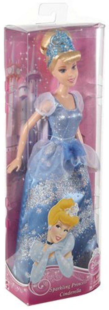 Mattel Disney Sparkling Princess Cinderella Doll