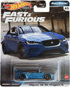 Mattel Hot Wheels Fast & Furious Full Force Jaguar XE SV Project 8 4/5, Blue