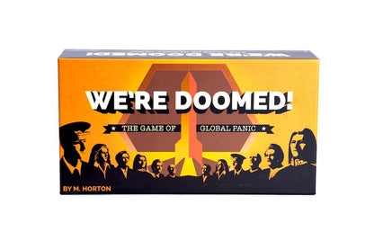We're Doomed! - Apocalypse Survival Board Game - Cooperative Strategy for 4-10 Players - 15-Minute Race to Escape - Ideal for Competitive Game Nights