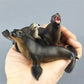 Toyvian 3pcs Sea Lion Model Plastic Sea Lion Model Marine Organism Decorations
