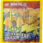 LEGO Ninjago Crystalized: Jay Golden Dragon Minifig with Lightning Sword