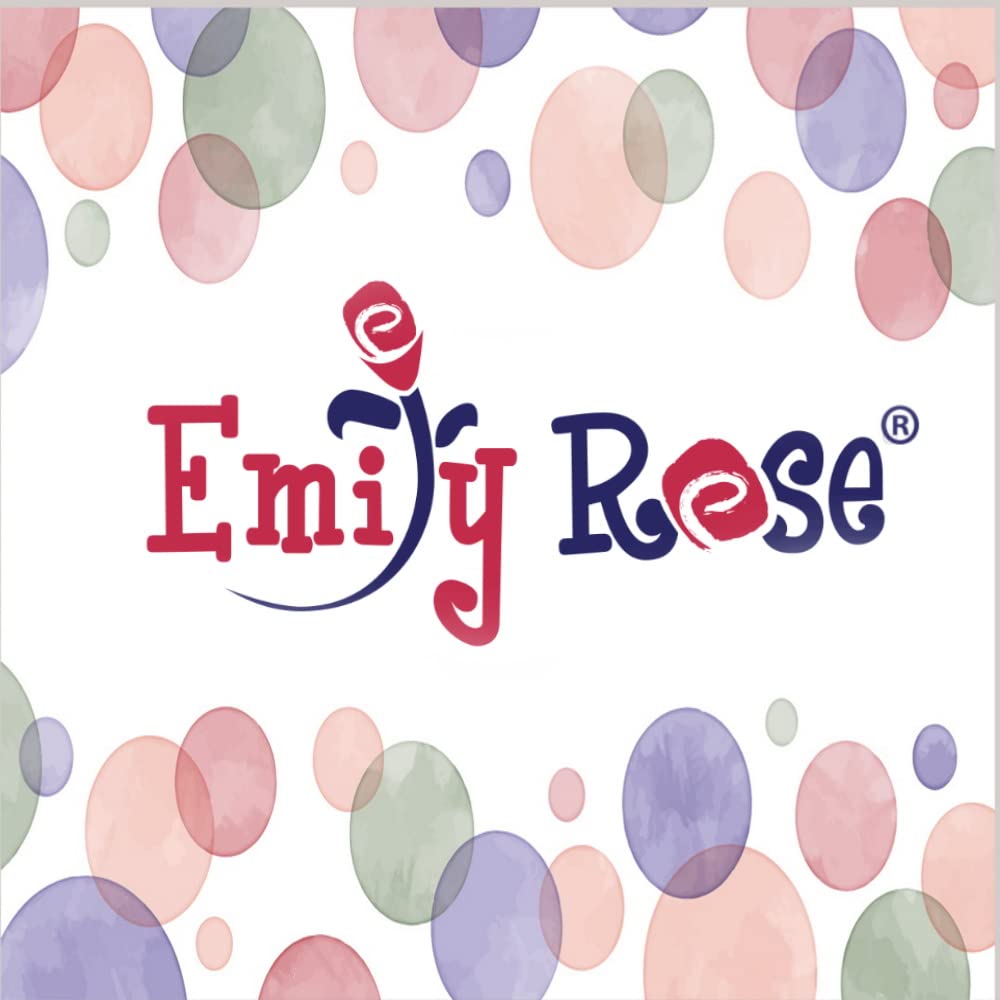 Emily Rose 18-inch Doll Raincoat Set 5-PC - Complete Rainy Day Outfit with Working Umbrella & Boots | American Girl Compatible | USA Brand