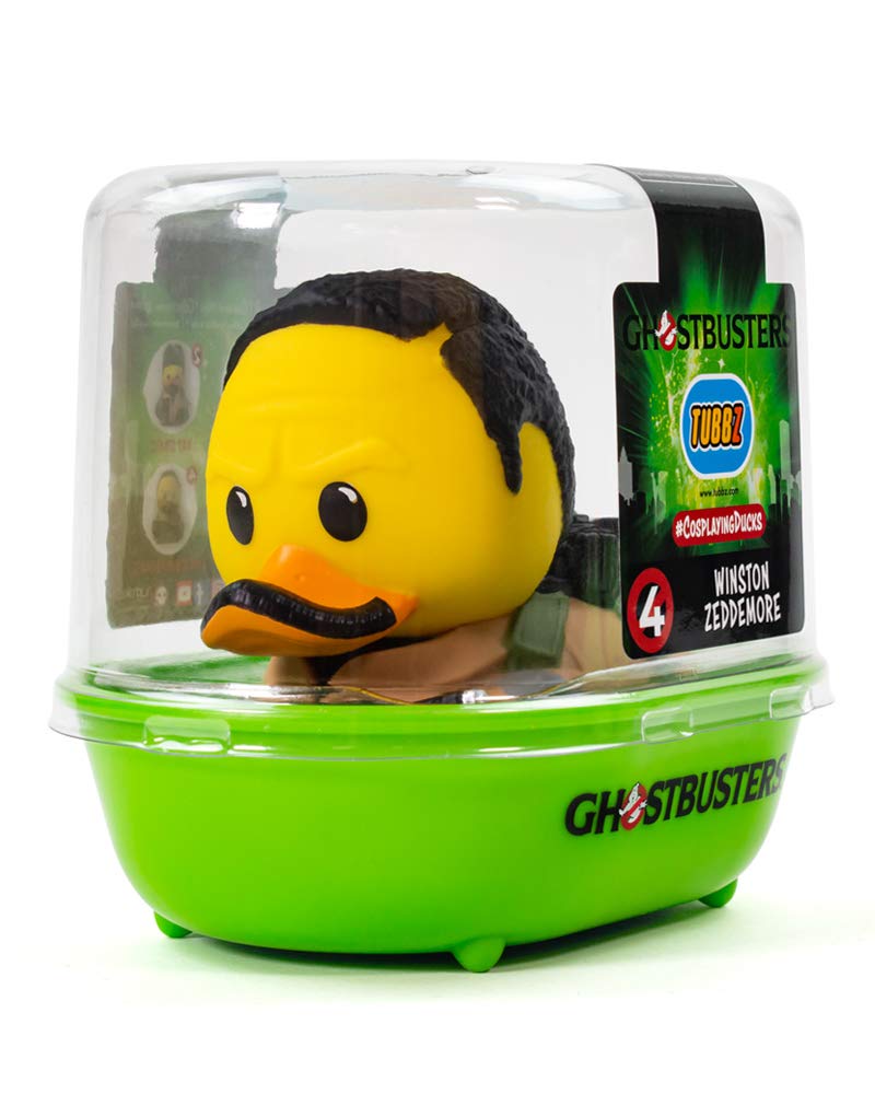 TUBBZ First Edition: Ghostbusters - Winston Zeddemore Cosplaying Rubber Duck Vinyl Figure