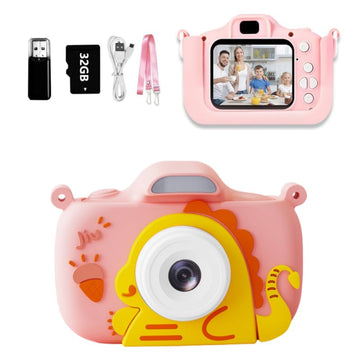 Kids Camera, 1080P 48MP Front Selfie Toddler Camera, 2.4" Large Screen Toy Camera, 8X Zoom Christmas Birthday Gift Camera, Fit 2 3 4 5 6 7 8 9 10 11