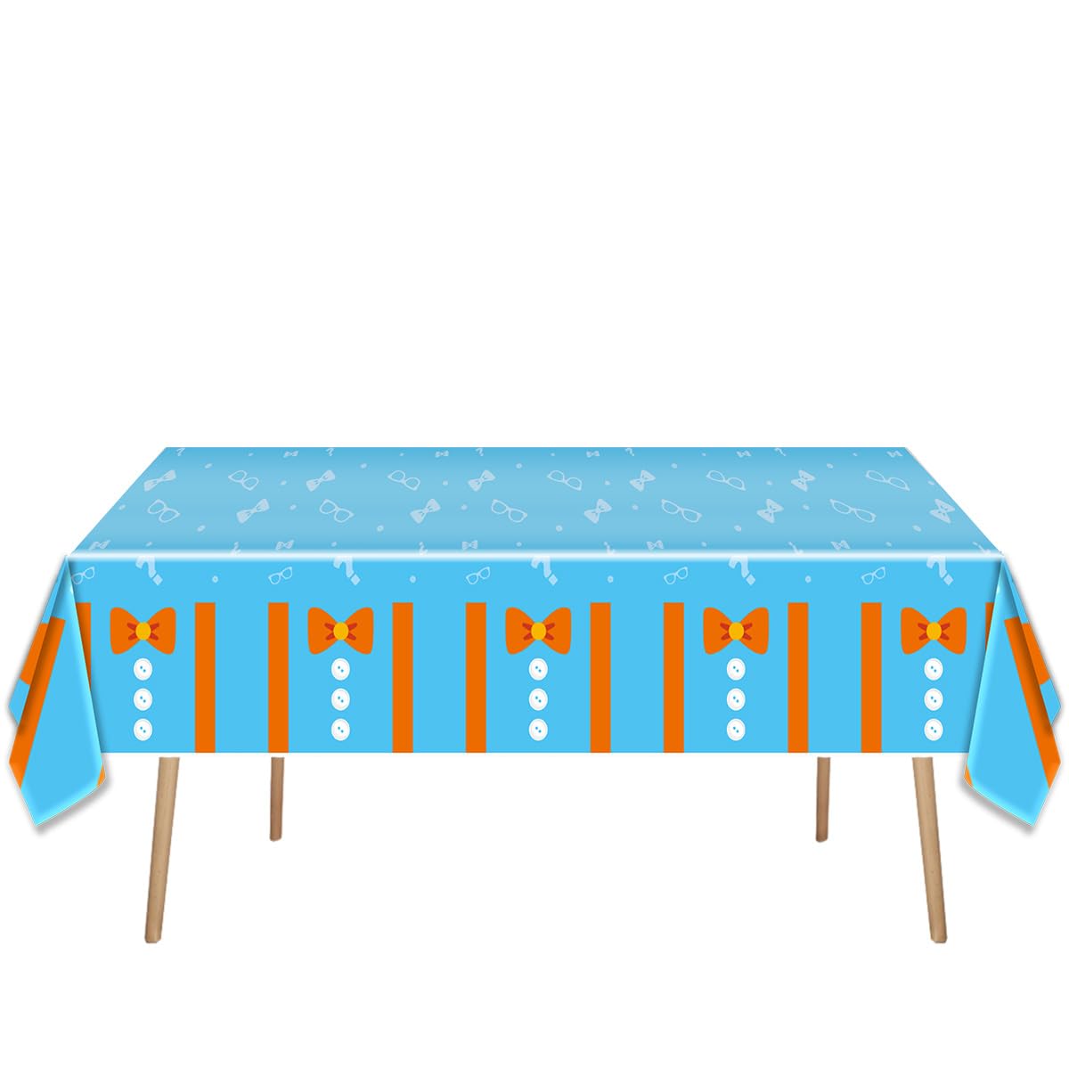 NF ORANGE English Teacher Party Supplies - Pack of 2 - Large Rectangular English Teacher Tablecloth 54in x 108in - English Teacher Party Decorations