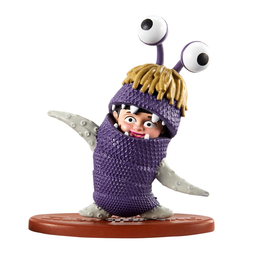 Mattel Set of Figures Inspired by Disney Pixar Monsters Inc Movie ~ Sulley, Mike and Boo Character Figures with Base ~ Great for Imaginative Play and