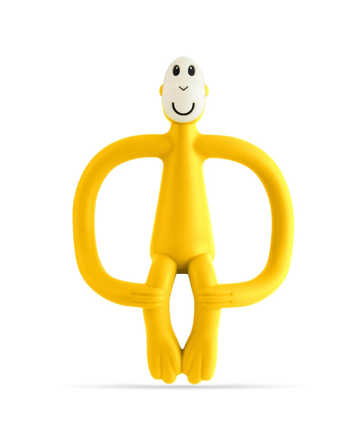Matchstick Monkey Original Teether & Gel Applicator - Silicone Baby Teether, Easy-to-Grip, BPA-Free, Supports Self-Soothing & Early Brushing, 3