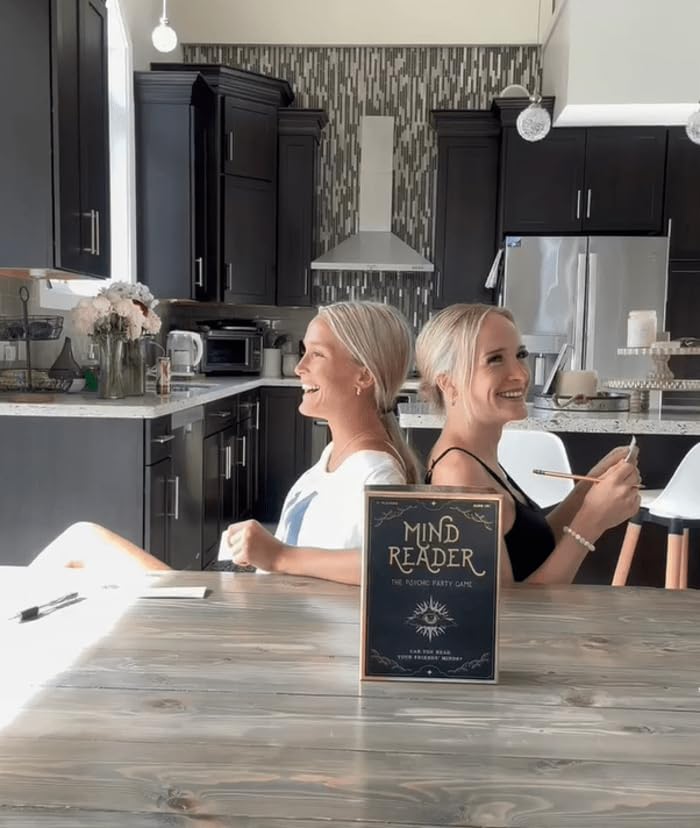 MIND READER - Can You Read Your Friends' Minds? The Fun Mind Reading Psychic Mind Meld Medium Party Christmas Gift for Kids, Adults, Friends