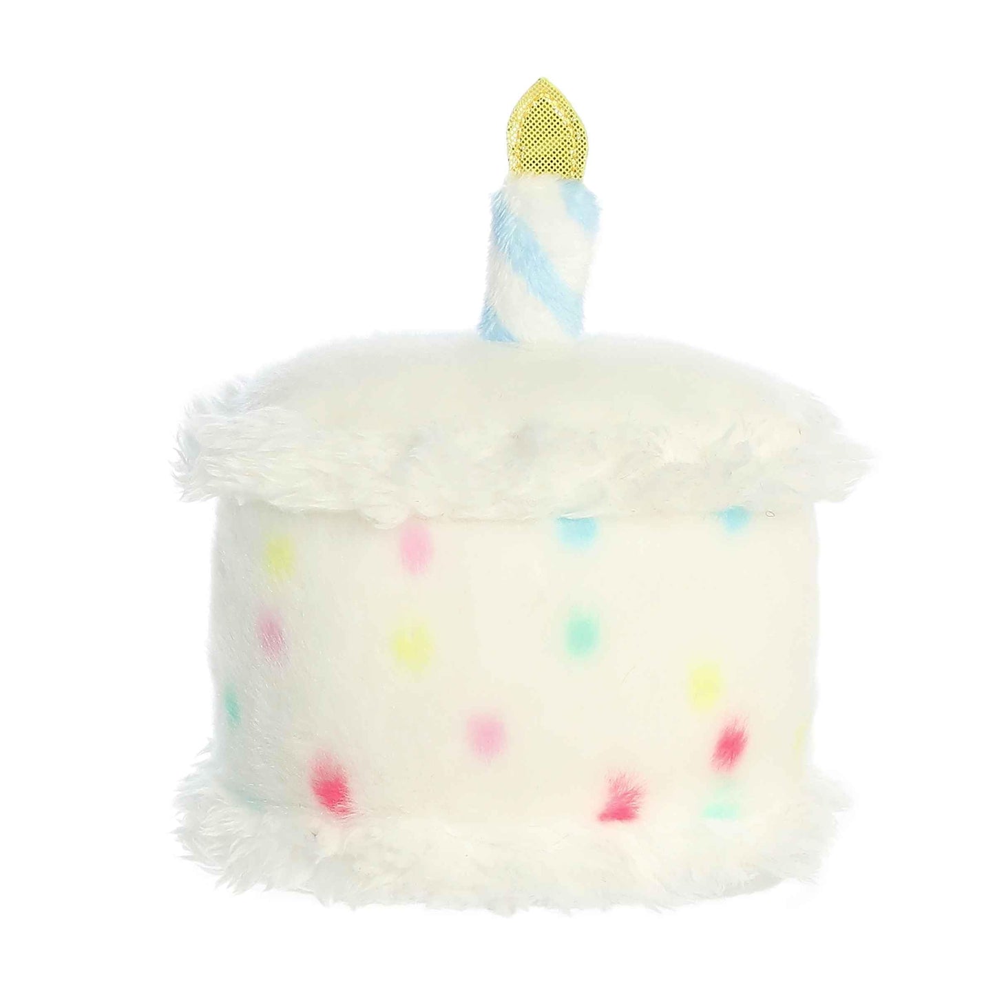 Aurora® Adorable Palm Pals™ Happy B'Day Cake Stuffed Animal - Fun Collectible Plush for Kids and Adult Collectors - Perfect for Decorating Rooms