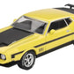 MINI GT Mach 1 Grabber Yellow with Black Hood and Stripes Limited Edition 1/64 Diecast Model Car MGT01139