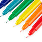 Crayola Ultra Fine Point Markers (12ct), No Bleed Markers for Adult Coloring Books, Doodle Art Marker Set, Lettering, Calligraphy, Drawing