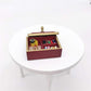 SXFSE Dollhouse Decoration Accessories,Dollhouse Miniature Needlework Kit Sewing Supply Needle Box Tools Accessory