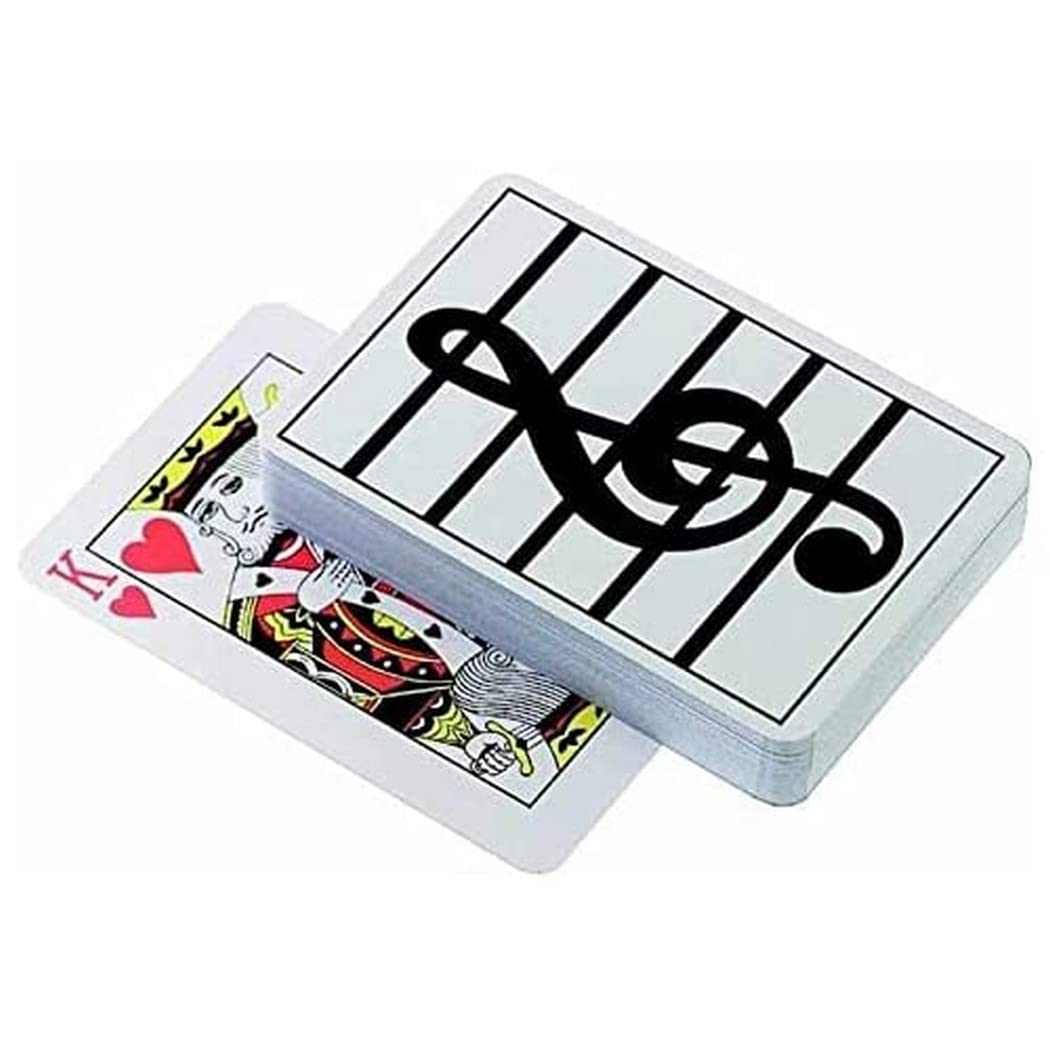 Gift House Music G-Clef Playing Cards
