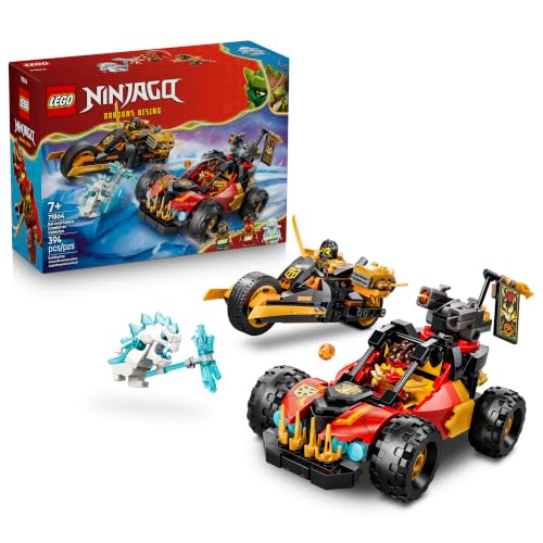 LEGO NINJAGO Kai and Cole's Combiner Vehicles 71864