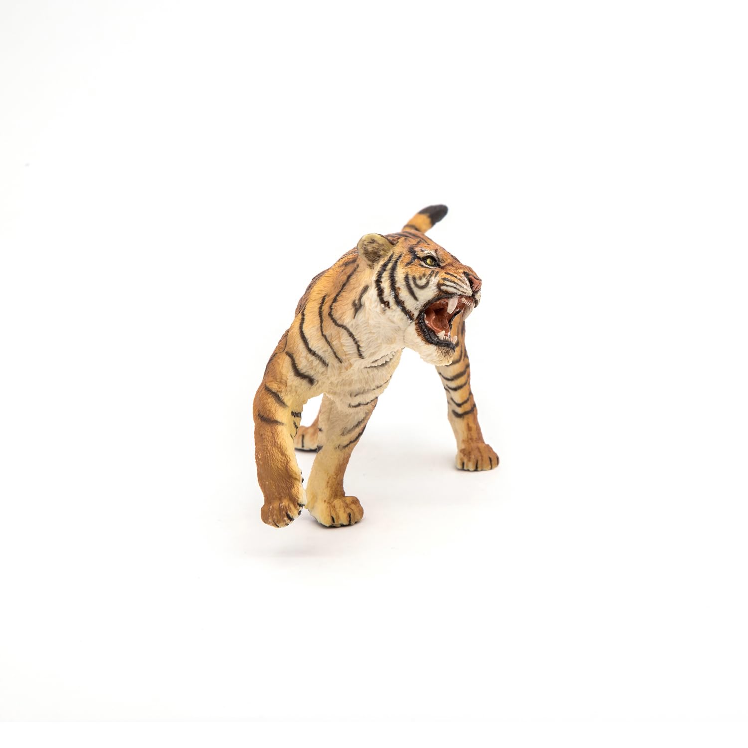 Papo - Realistic Roaring Tiger Figure Toy for Kids - Ages 3+ - Jungle Predators Collection - Educational Play Wild Animals - Gift Idea Toy for Girls