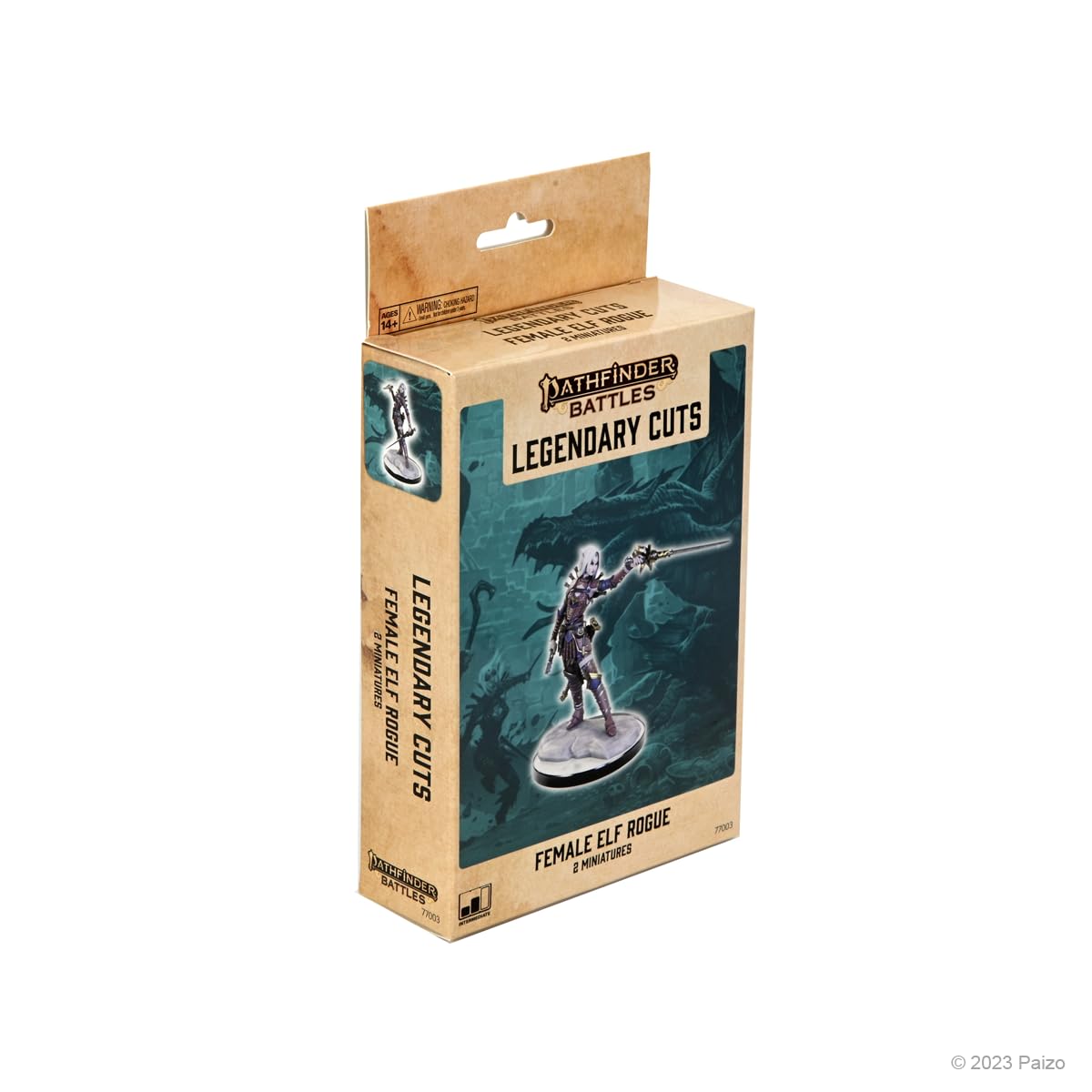 WizKids Pathfinder Legendary Cuts: Female Elf Rogue