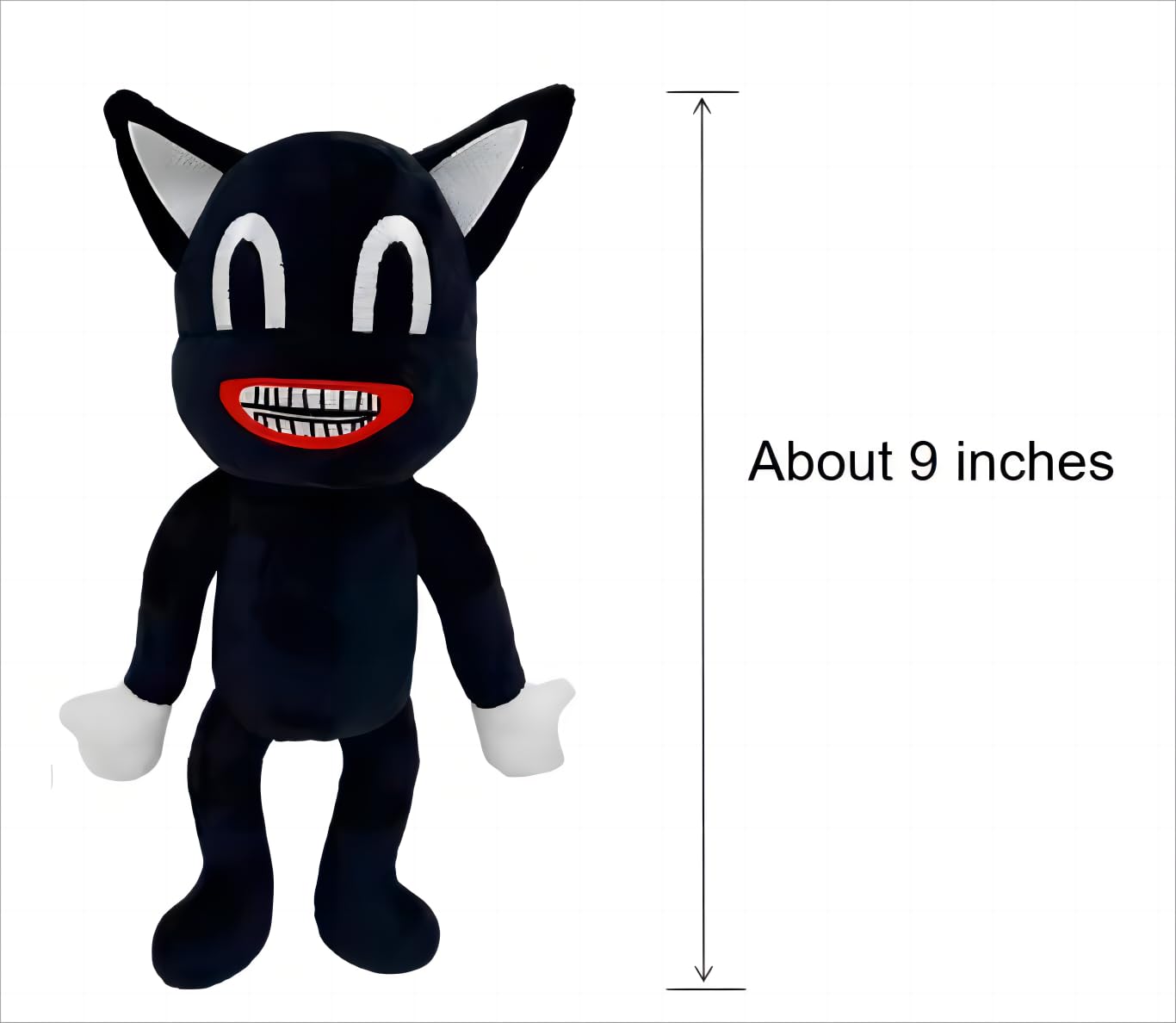 EICHIMEOW 4PCS Siren Head Plush Toys Family Cartoon Cat Cartoon Dog