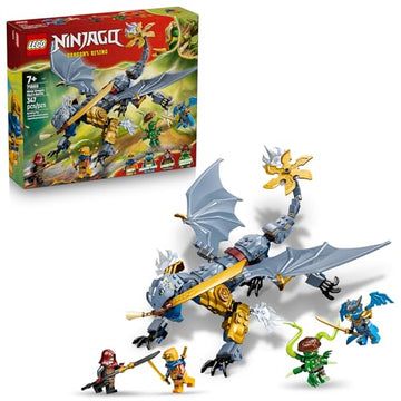 LEGO NINJAGO Ninja Dragon Riyu’s Battle Building Toy for Boys & Girls - Ninja Poseable Dragon Toy Playset for Kids, Ages 7+ - Includes 4 Minifigures