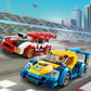 LEGO 60256 City Nitro Wheels Racing Cars Toy with 2 Race Drivers Minifigures, Rally Vehicles for Kids 5+ Year Old