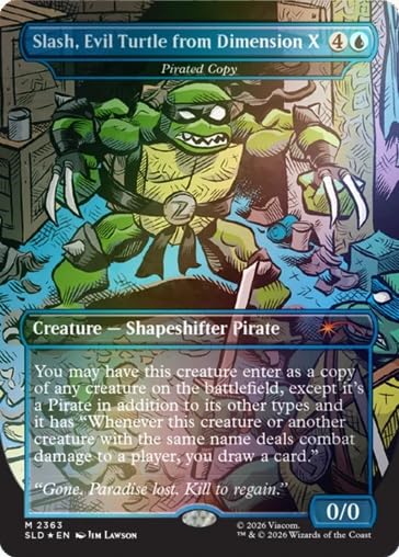 Magic: The Gathering Secret Lair x Teenage Mutant Ninja Turtles: The Mighty Mutanimals Foil Edition