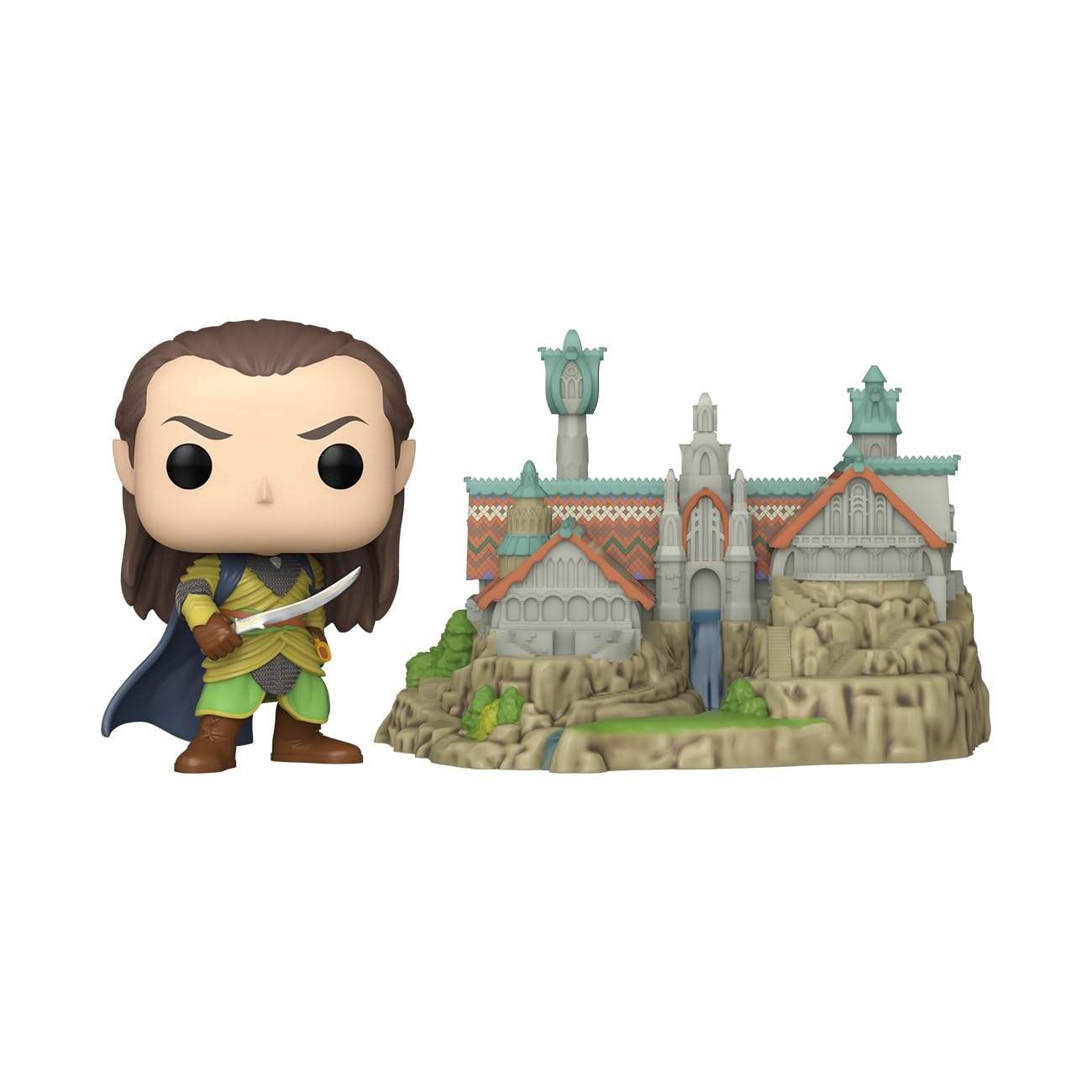 Funko POP! Town: Lord of the Rings - Elrond & Rivendell