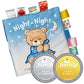Taggies Starry Night Teddy Soft Book , 6x6 Inch (Pack of 1)