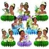 8Pcs Princess Frog Table Centerpieces Birthday Party Supplies Double Side Table Decorations for Tiana Party Decorations