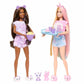 Barbie Cutie Reveal Set, Cozy Sleepover Set with 2 Fashion Dolls & Pajamas, Sleeping Bags & Bedtime-Themed Accessories