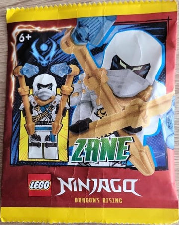 LEGO Ninjago Dragons Rising Season 2: Zane Climber Minifigure with Weapons