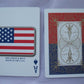 USPC Bicycle Red, White and Blue Series 2 with Rectangle Patch Design Playing Cards
