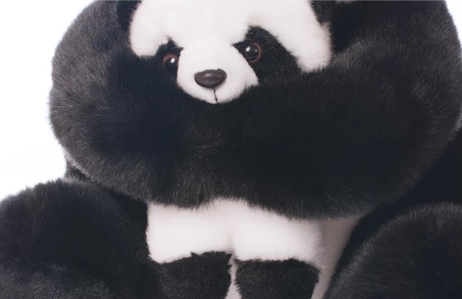 12 Inch Parent-Child Panda Plush Toys Mum and Baby Panda Stuffed Toys