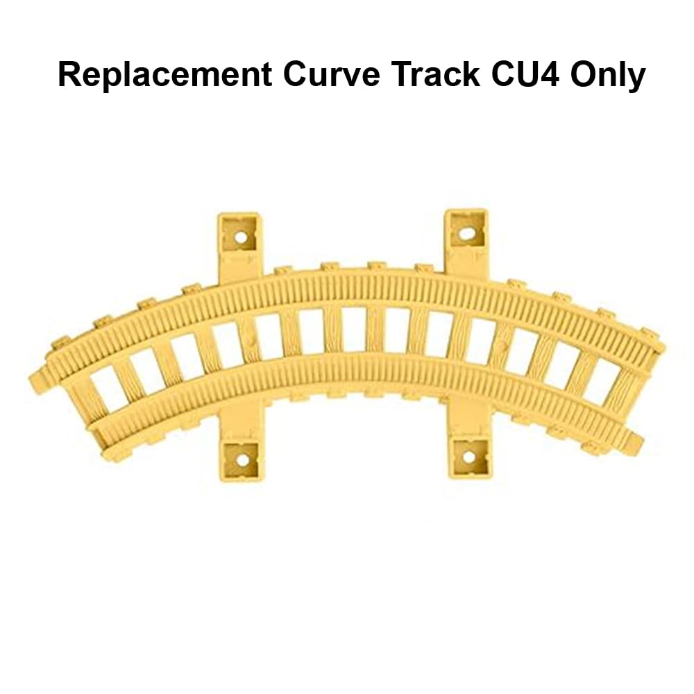 Mattel Replacement Yellow Curve Track CU4 for Thomas Train - Thomas and Friends Trackmaster Monkey Palace Set - FXX65