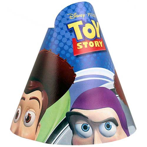 Toy Story 3 Party Hats [8 per pack]