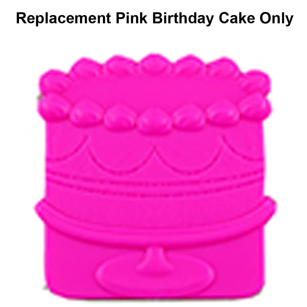 Replacement Part for Fisher-Price Little People Friends Together Play House - HBY89 ~ Replacement Pretend Pink Birthday Cake