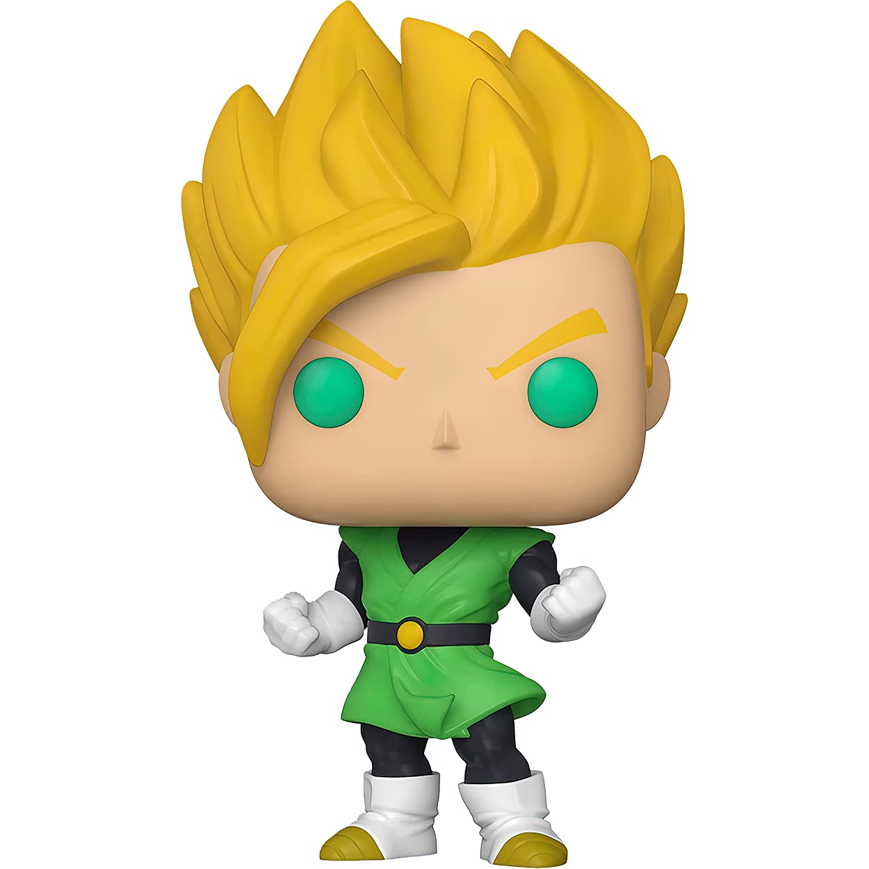 Funko Super Saiyan G o h a n [Glow-in-Dark] (EE Exc): P o p ! Animation Vinyl Figurine Bundle with 1 Compatible 'ToysDiva' Graphic Protector