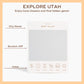 Utah Adventure Bucket List: 50 Scratch-Off Cards for Outdoor Activities, Tourist Attractions, and Road Trips - Perfect Travel Gift and Guide