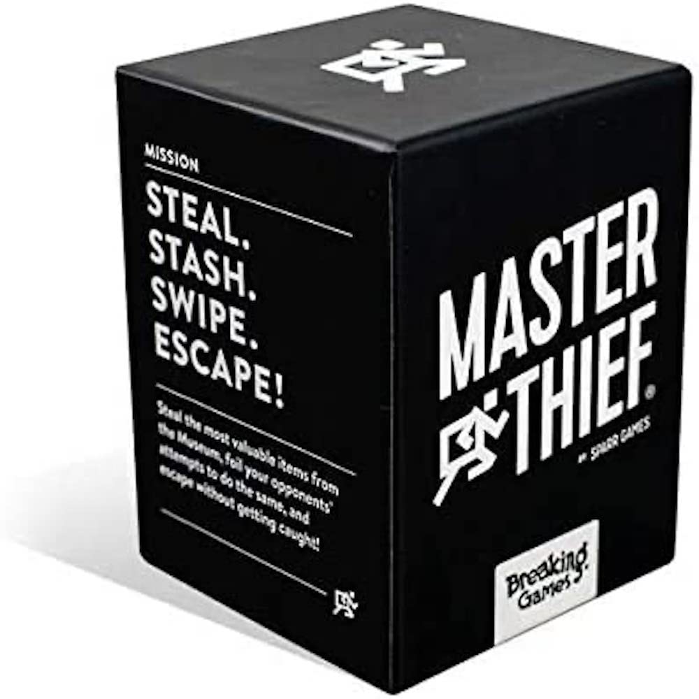 Breaking Games Master Thief | Family Board Game | Board Game for Adults and Family | Adventure-Mystery Card Game | Ages 10+ | for 3 to 6 Players |