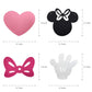 Minnie Themed Felt Garland Birthday Party Banner Decoration Supplies 2 article