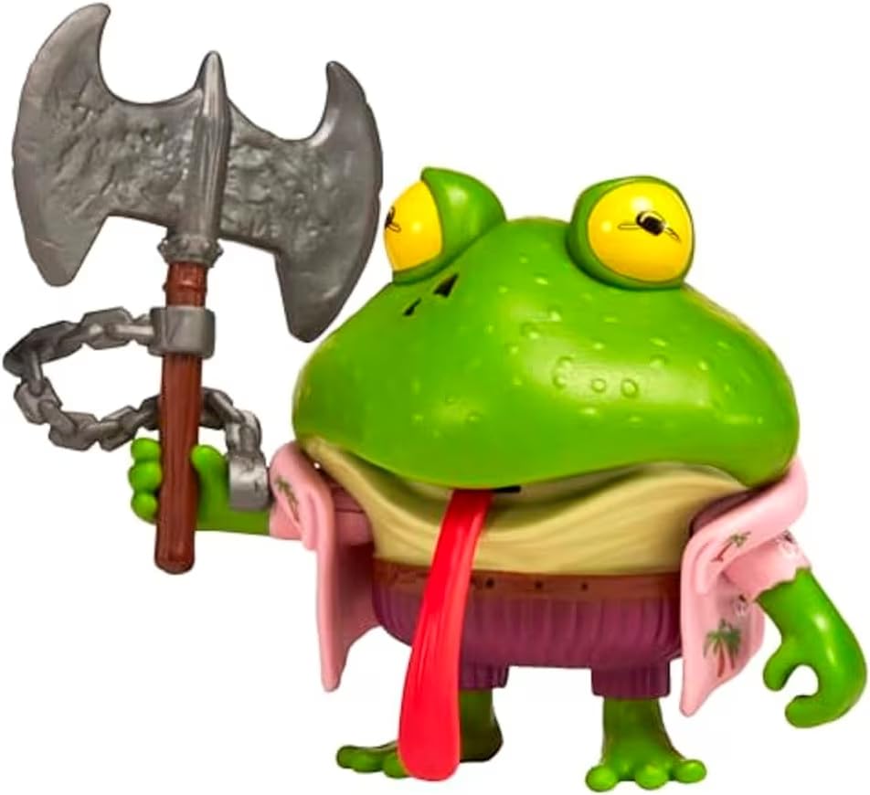 Teenage Mutant Ninja Turtles: Mutant Mayhem 4” Genghis Frog Basic Action Figure by Playmates Toys