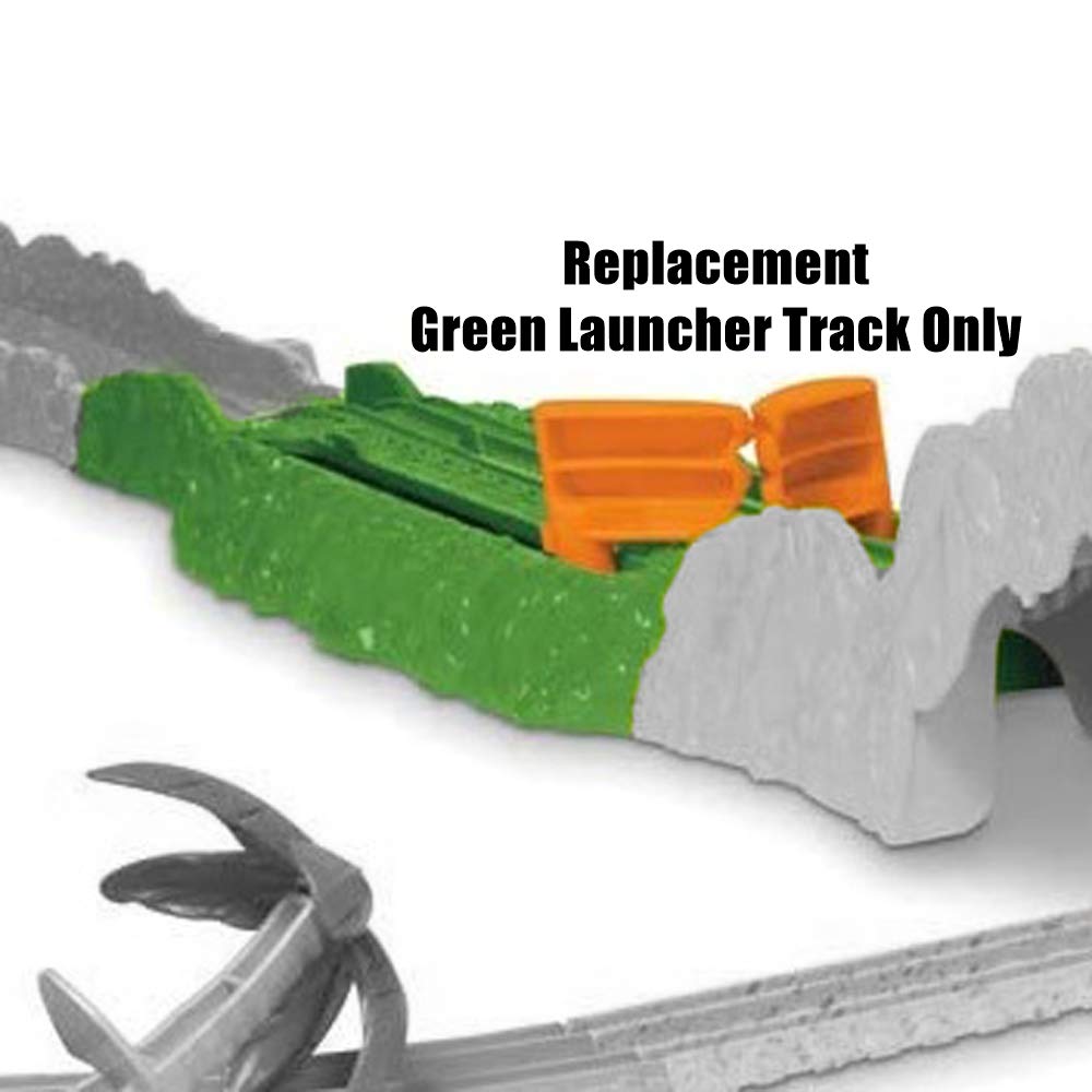 Fisher-Price Replacement Parts for Thomas and Friends Train Set - FJK50 ~ Trackmaster Turbo Jungle Set ~ Replacement Green Launcher Track