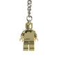 LEGO Classic Limited Edition Mini Figure Keychain #852688 Golden Minifigure