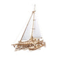 UGears Models 3-D Wooden Puzzle - Mechanical Trimaran Merihobus Sailboat