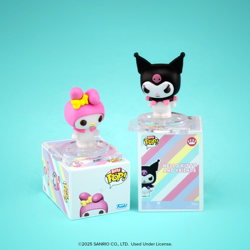 Funko Bitty POP! 4 Pack: Kuromi, Hello Kitty - 1 in 6 Chance of Rare Chase