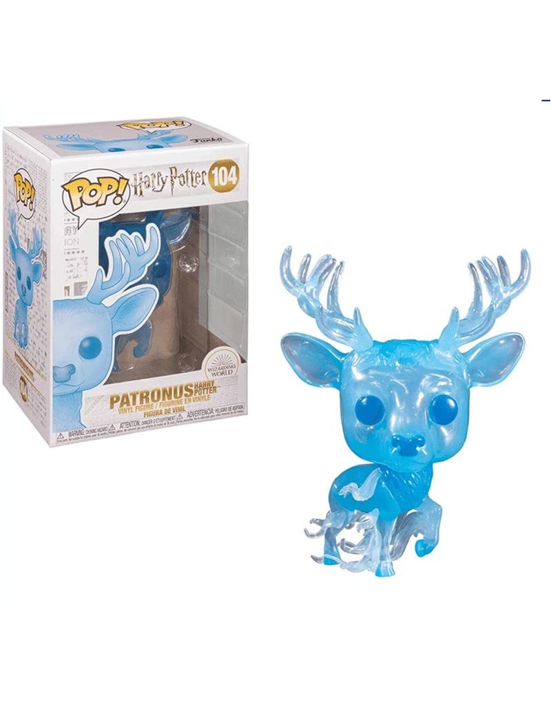 Funko POP! Harry Potter: Harry Potter Patronus - Patronus Harry Potter, Multicolor, 3.75"