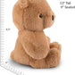 Vermont Teddy Bear Weighted Stuffed Animal | Emotional Support Teddy Bear | 13 Inch | Weighted Plush for Stress Relief | Birthday Gifts & Get Well