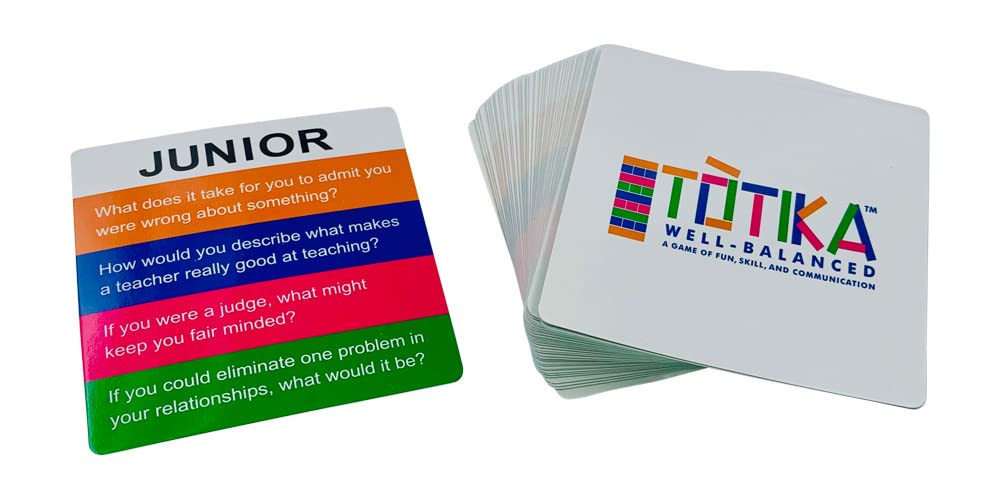 Totika Junior Principles Values & Beliefs Card Deck Therapy Game