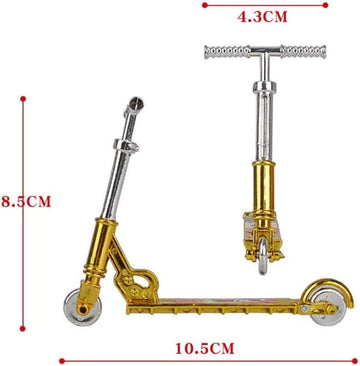 ZGLUZP Mini Finger Scooter Two Wheel Scooter Children's Educational Toys Finger Scooter Bike Plastic Fingerboard Skateboard Simulation Vehicles Toy