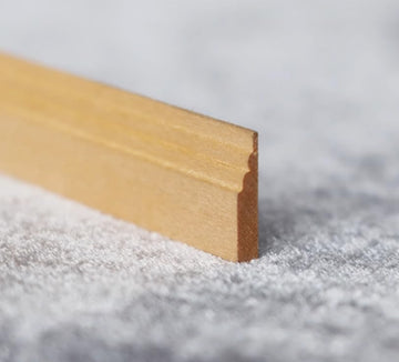 AirAds Dollhouse 1:12 Scale Dollhouse Miniature Wood Finishing Trim Wood Molding W1.6cm (Lot 10pcs)