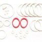 Game Room Guys Stern Memory Lane Pinball White Rubber Ring Kit